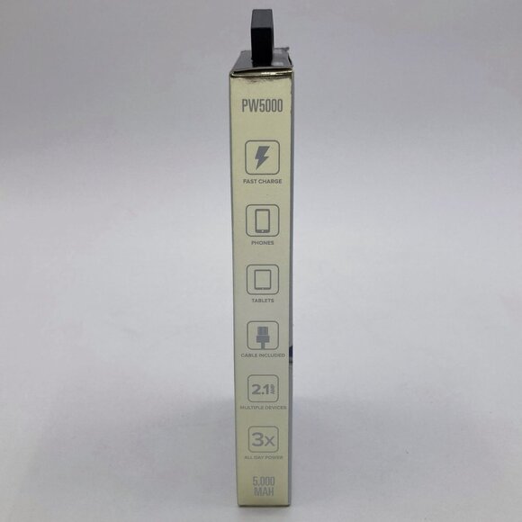 Sentry 5000 mAh Portable Power Bank With Dual USB Ports & Fast Charging Capabili - Picture 5 of 8